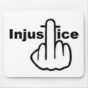 Alfombrilla De Ratón La injusticia de Mousepad es mala