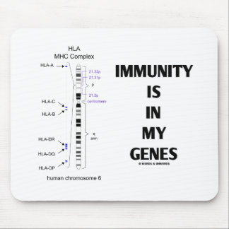 Alfombrilla De Ratón La inmunidad está en mis genes (cromosoma de la