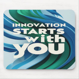Alfombrilla De Ratón La innovación comienza contigo opción 2