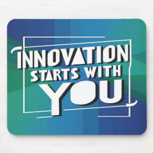 Alfombrilla De Ratón La innovación comienza contigo opción 3