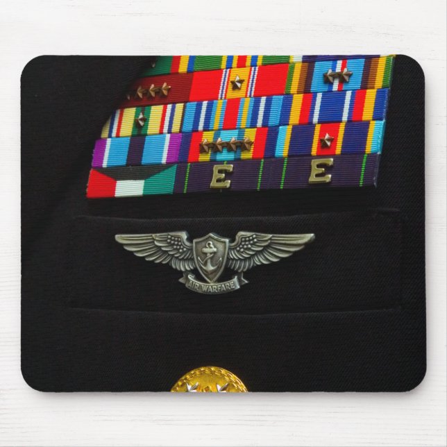 Alfombrilla De Ratón La insignia del jefe de mando (Frente)