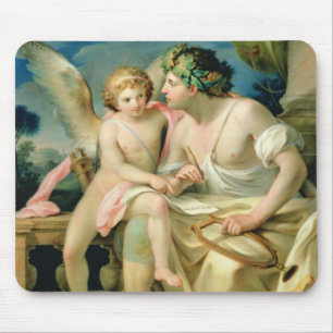 Alfombrilla De Ratón La inspiración del poeta, 1785