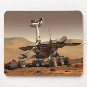 Alfombrilla De Ratón La interpretación del artista de Marte Rover