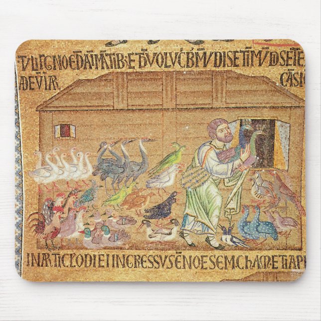 Alfombrilla De Ratón La inundación, del atrio, detalle de Noah (Frente)