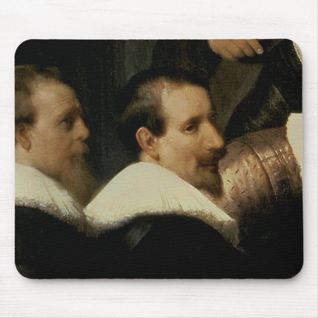 Alfombrilla De Ratón La lección de la anatomía del Dr. Nicolaes Tulp, (Frente)