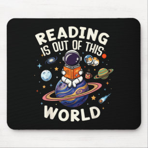 Alfombrilla De Ratón La lectura es de otro mundo libros divertidos espa