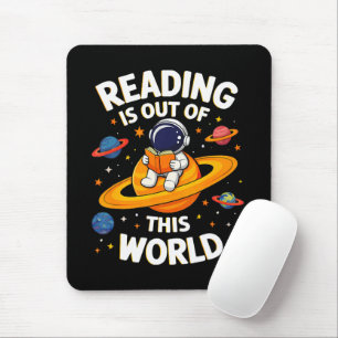 Alfombrilla De Ratón La lectura está fuera de este mundo