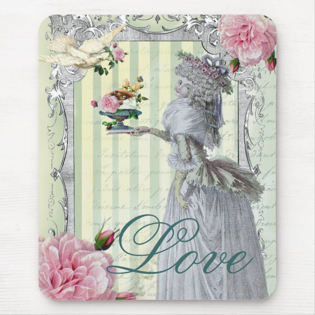 Alfombrilla De Ratón La Lettre D'amour (Frente)