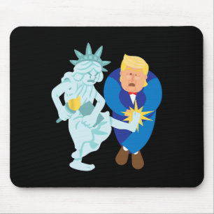 Alfombrilla De Ratón La libertad desata manifestación contra Donald en 