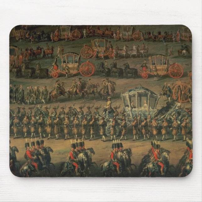 Alfombrilla De Ratón La llegada de Isabel de Parma (Frente)