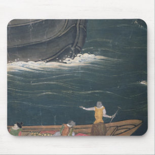 Alfombrilla De Ratón La llegada del Japón portugués, pequeño cargo