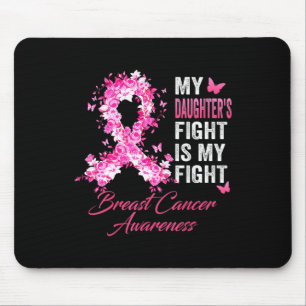 Alfombrilla De Ratón La lucha de la hija es mi lucha contra el cáncer d