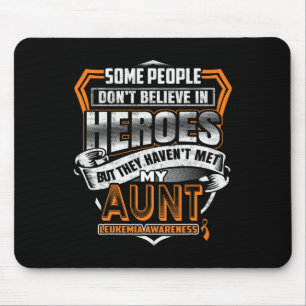 Alfombrilla De Ratón La lucha de la tía es mi lucha contra la leucemia