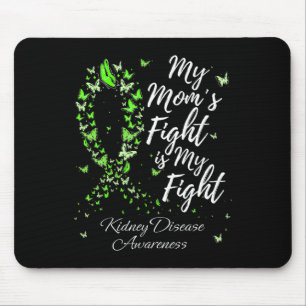 Alfombrilla De Ratón La lucha de mamá es conciencia de mi enfermedad re