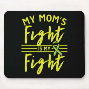 Alfombrilla De Ratón La lucha de mamá es conciencia de mi enfermedad re