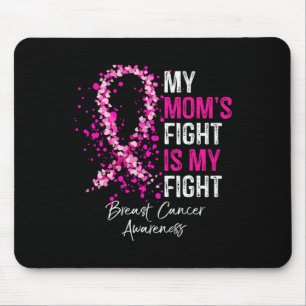 Alfombrilla De Ratón La lucha de mamá es mi lucha contra el cáncer de m