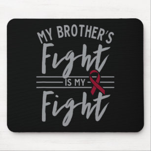 Alfombrilla De Ratón La lucha de mi hermano es mi anemia falciforme