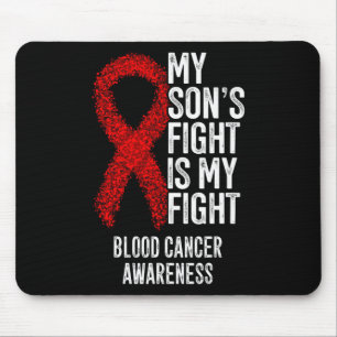 Alfombrilla De Ratón La lucha de mi hijo es mi lucha contra el cáncer d