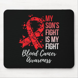 Alfombrilla De Ratón La lucha de mi hijo es mi lucha contra el cáncer d