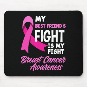 Alfombrilla De Ratón La lucha de mi mejor amigo es contra el cáncer de