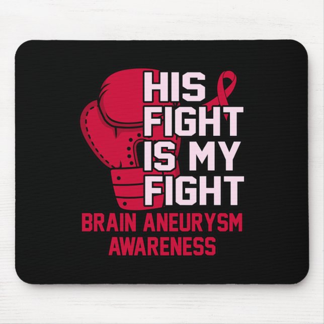 Alfombrilla De Ratón La lucha es mi lucha contra la conciencia del neur (Frente)