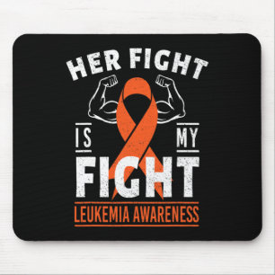 Alfombrilla De Ratón La lucha es mi lucha contra la leucemia, el mes de