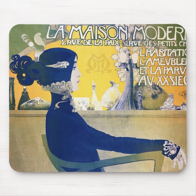 Alfombrilla De Ratón La Maison Moderne, c.1902 (Frente)
