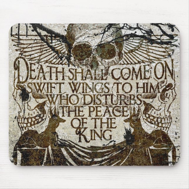 Alfombrilla De Ratón La maldición del Pharaoh (Frente)