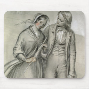 Alfombrilla De Ratón La mañana de la boda - la salida, c.1846