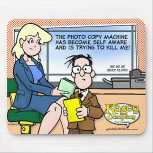 Alfombrilla De Ratón La máquina de la copia