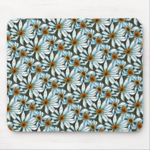 Alfombrilla De Ratón La "margarita #1" tejó el modelo Mousepad floral