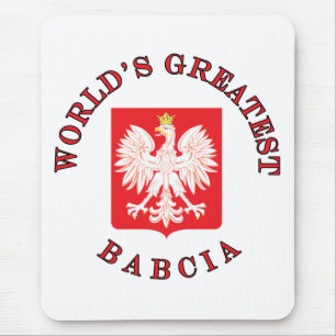 Alfombrilla De Ratón La mayor Babcia del mundo