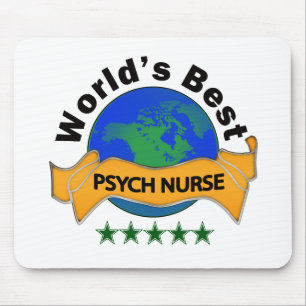 Alfombrilla De Ratón La mejor enfermera de Psych del mundo
