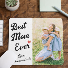 Alfombrilla De Ratón La mejor foto moderna de mamá de la historia