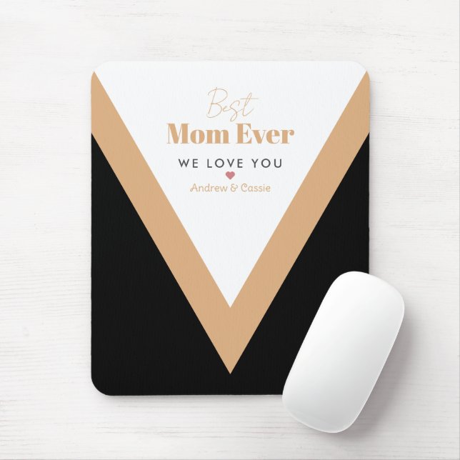 Alfombrilla De Ratón La mejor madre de todos los tiempos (Con ratón)