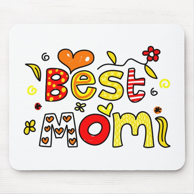 Alfombrilla De Ratón La mejor mamá (Frente)