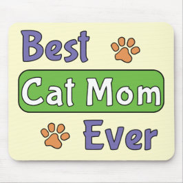 Alfombrilla De Ratón La mejor mamá de gatos del mundo