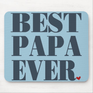 Alfombrilla De Ratón La mejor papá nunca Mousepad