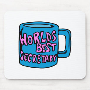 Alfombrilla De Ratón La mejor secretaria de los mundos
