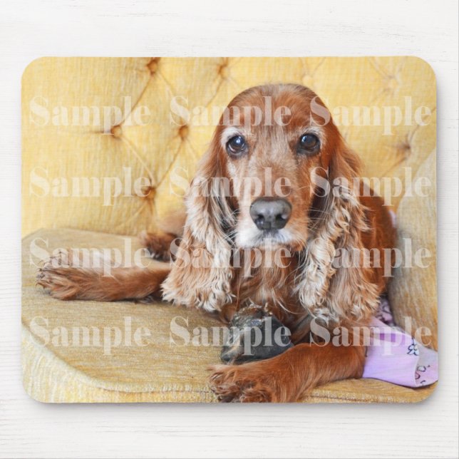 Alfombrilla De Ratón La memoria conmemorativa del mascota/PERSONALIZA (Frente)