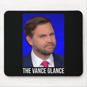 Alfombrilla De Ratón La Mirada de Vance - Divertido Jd Vance