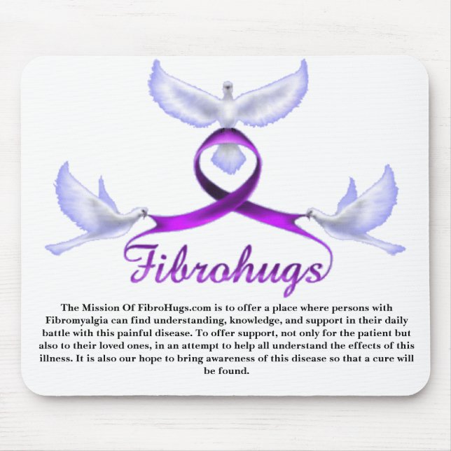 Alfombrilla De Ratón La misión de Fibrohugs (Frente)