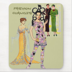 Alfombrilla De Ratón La moda cambia Mousepad