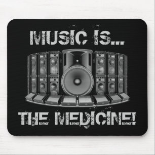ALFOMBRILLA DE RATÓN ¡LA MÚSICA ES LA MEDICINA!
