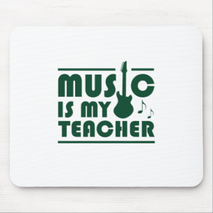 Alfombrilla De Ratón La música es mi profesor