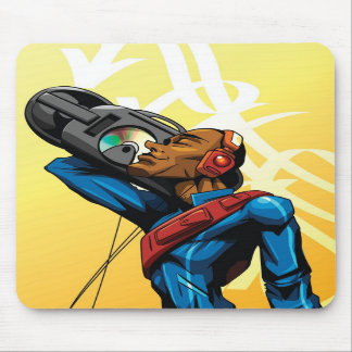 Alfombrilla De Ratón La música fluye para siempre mousepad