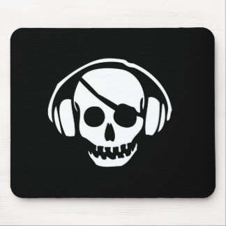 Alfombrilla De Ratón La música Pirater Mousepad de la bahía del pirata