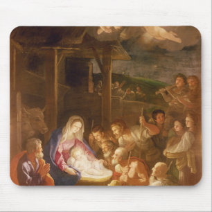 Alfombrilla De Ratón La natividad en la noche, 1640