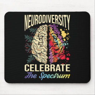Alfombrilla De Ratón La Neurodiversidad Celebra El Autismo Espectro Com
