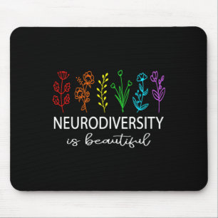 Alfombrilla De Ratón La neurodiversidad es bella conciencia del autismo